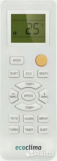 Сплит-система Ecoclima Green Line до 20м2, новая