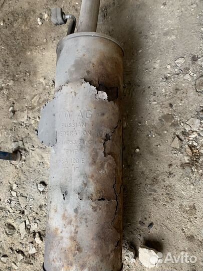 Выхлопная система SKoda Rapid 1 1.6 cwva