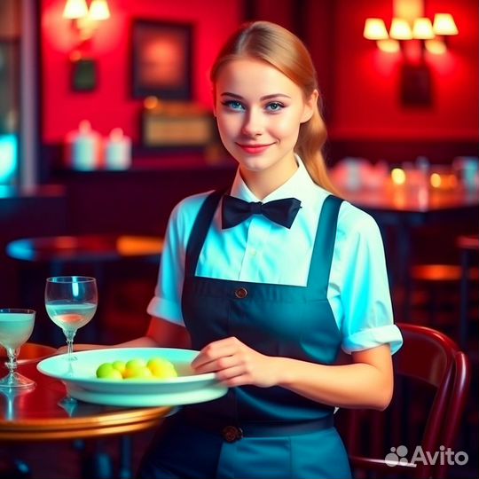 Официант без опыта. Москва