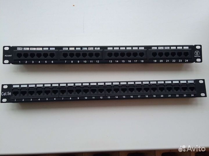Патч панель 24 порта