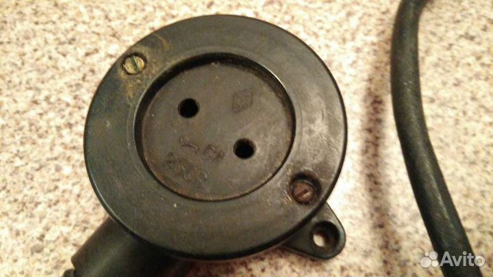 Вилка, розетка и сетевой шнур для электроплиты