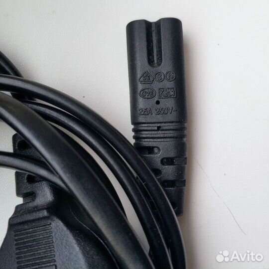 Кабели сетевые шнуры питания 2.5А 10А 2 пин 3 пин