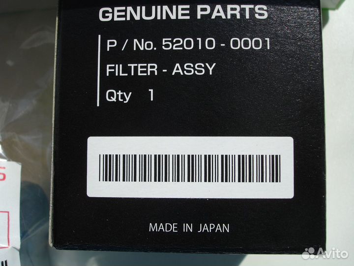 Масляный фильтр kawasaki16099-003/52010-0001