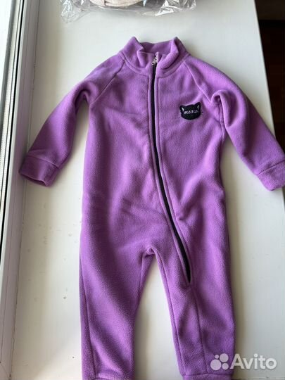 Флисовый комбинезон 92
