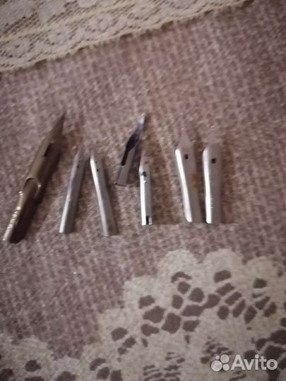 Перья для чернил. Есть новые, не использованные