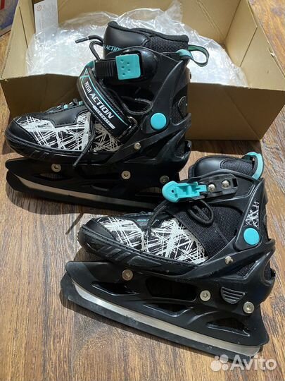 Коньки детские раздвижные р-р 29-32