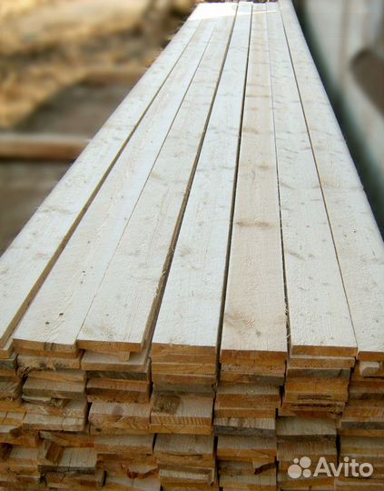 Доска обрезная дюймовка 25х150х6000