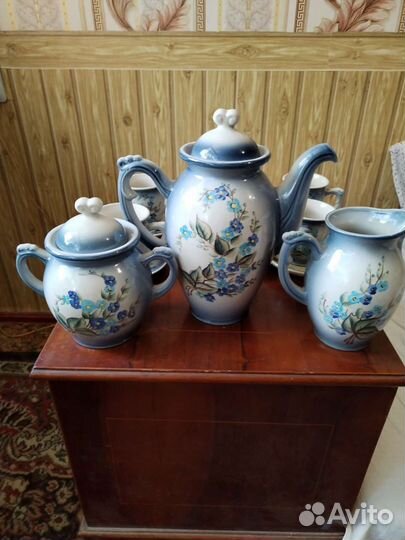 Кофейный сервиз керамика СССР