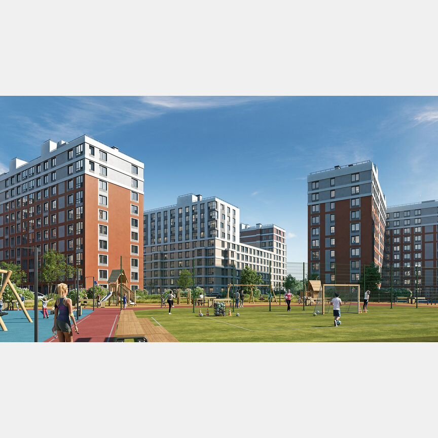 1-к. квартира, 46,2 м², 6/10 эт.