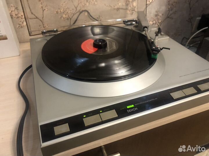 Виниловый проигрыватель denon dp35f