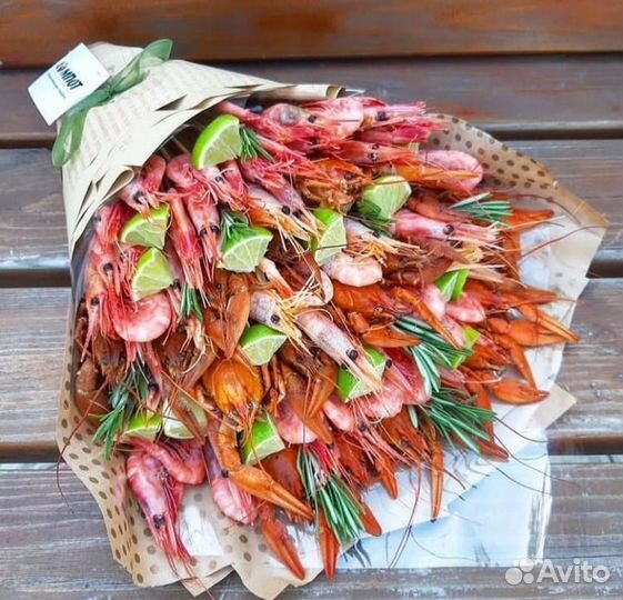 Букет из морепродуктов