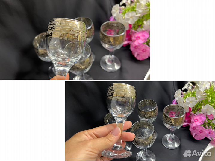 Набор рюмок стекло 5шт 50мл