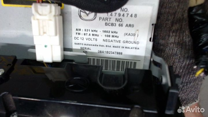 Магнитола Mazda 3 (BK), 2008