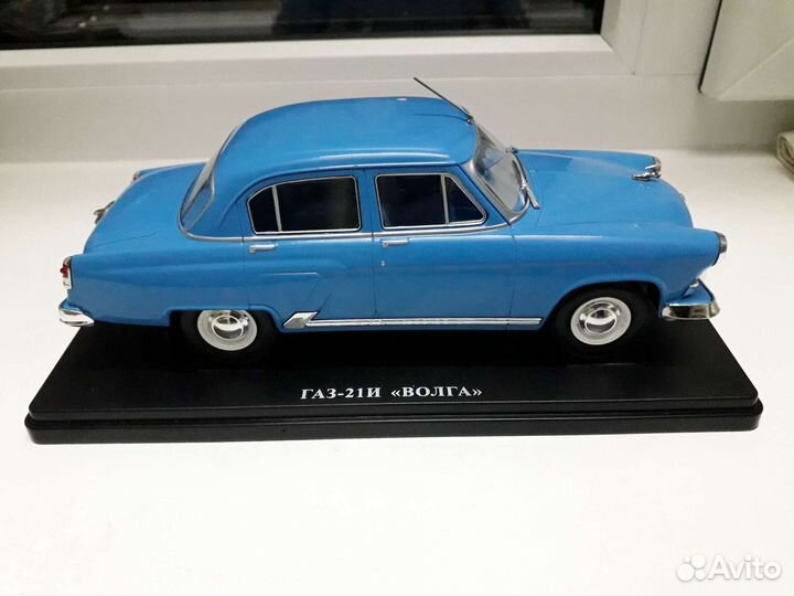 Легендарные советские автомобили 1:24 Газ-21 Волга