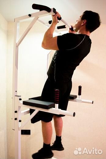 Турник + брусья + пресс напольный