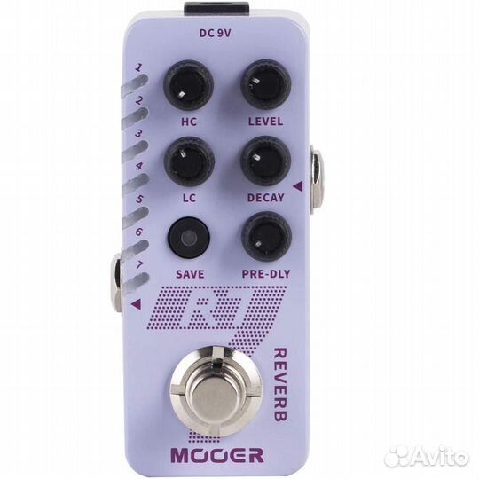 Гитарная педаль Mooer R7 Reverb