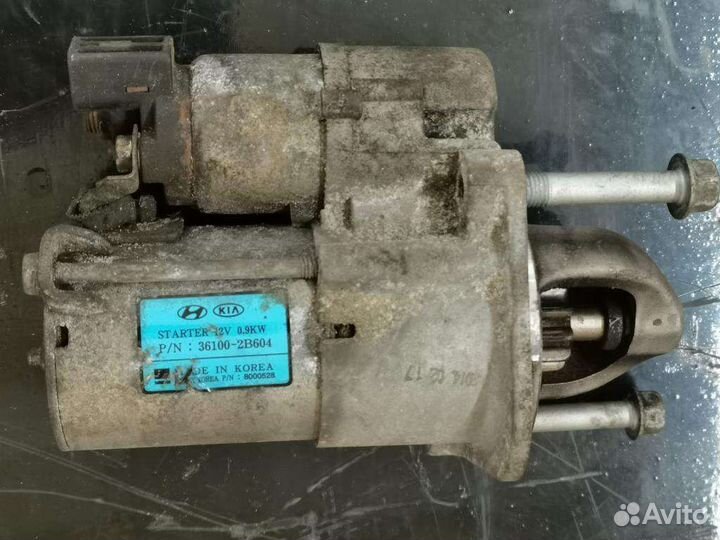 Стартер Hyundai solaris