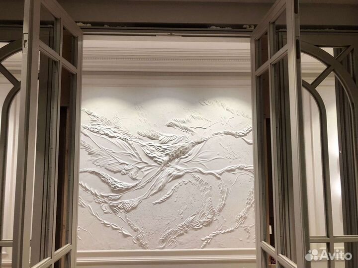 Барельеф / Панно Перья