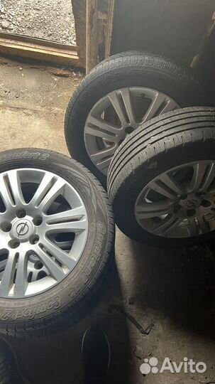 Колеса r16 opel астра h