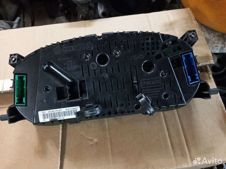 VW T4 2,5TDI(99-03) панель 7D0920802Q приборов