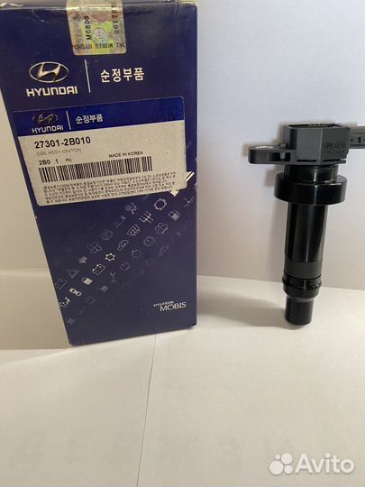 Катушка зажигания hyundai solaris