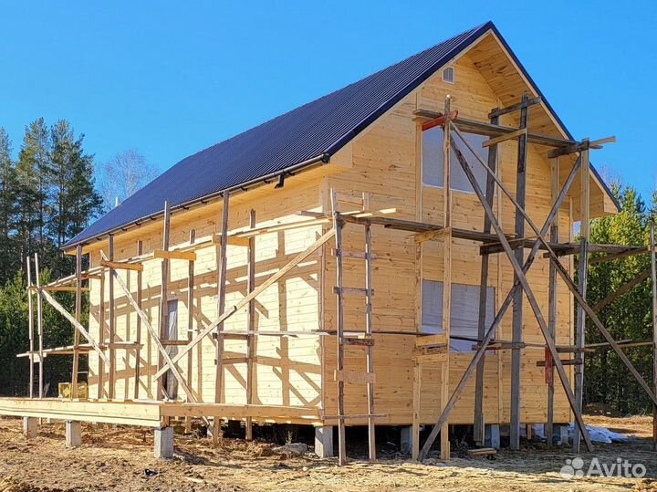 Дом 6х6 6х9 с участком