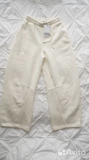 Джоггеры Zara S цвет сливочное масло