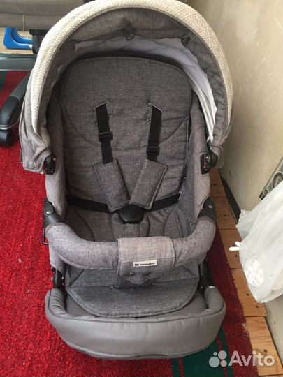 Коляская 2 в 1 Adamex Katrina grey