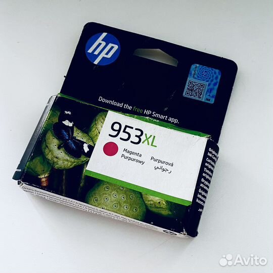Картридж hp 953 xl пурпурный