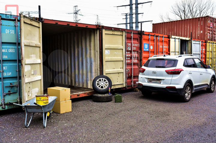 Аренда контейнера склада под хранение вещей