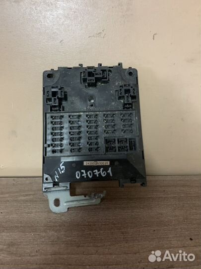 Блок предохранителей Альмера Almera N15