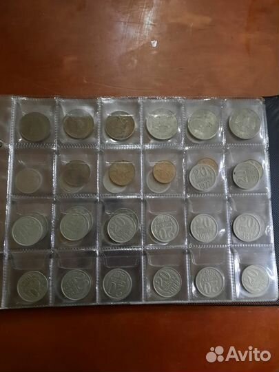 Монеты СССР 10к,15к,20к с 1977по1991год