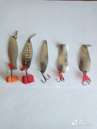 Блёсна колебалки и воблер СССР