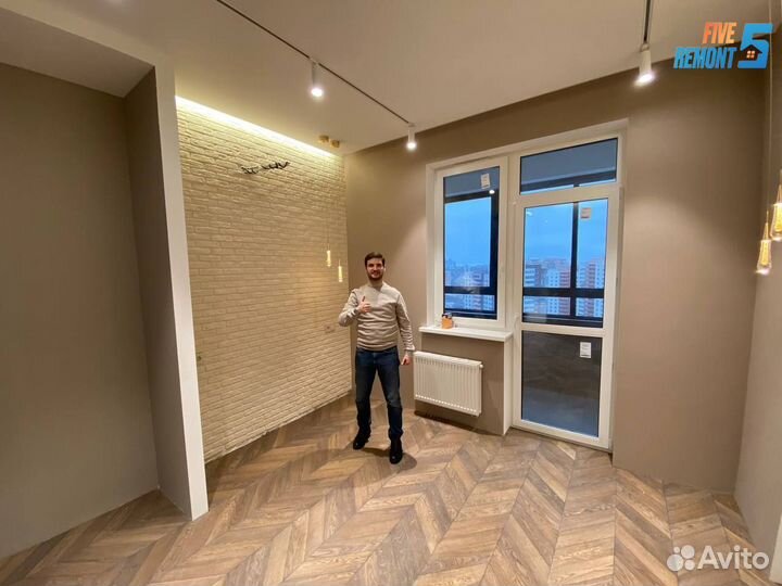 Ремонт квартир под ключ + дизайн