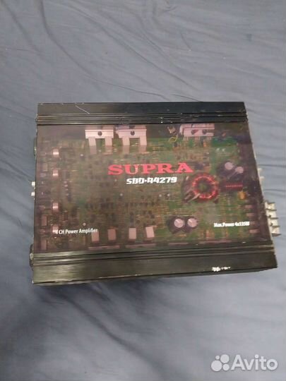 Автомобильный усилитель звука 4 канальный