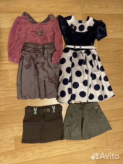 Пакет вещей на девочку 98-104