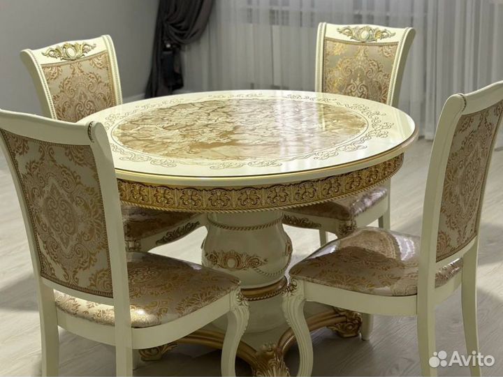 Стол и стулья 15