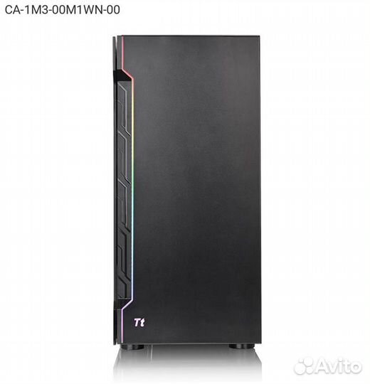 Корпус Thermaltake H200 RGB Miditower Без бп чёрны
