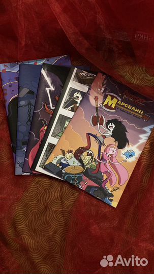 Комиксы Время приключений Марселин