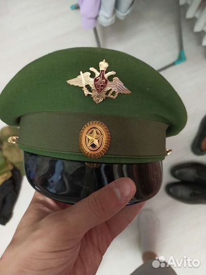 Фуражка офисная зеленая