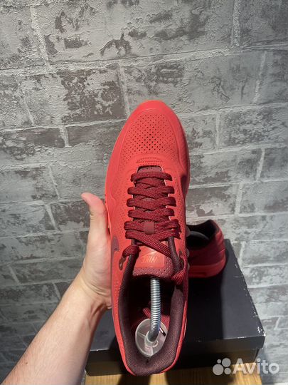 44,5) Nike Air Max 1 Ultra Moire Gym Red