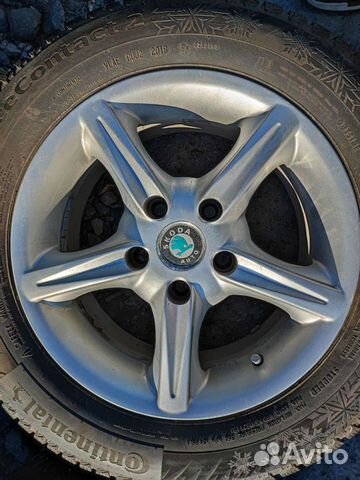 Диски R15 Skoda Roomster, Fabia, 4диска без шин