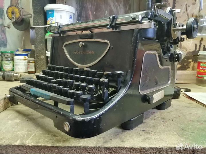 Печатная машинка Mercedes