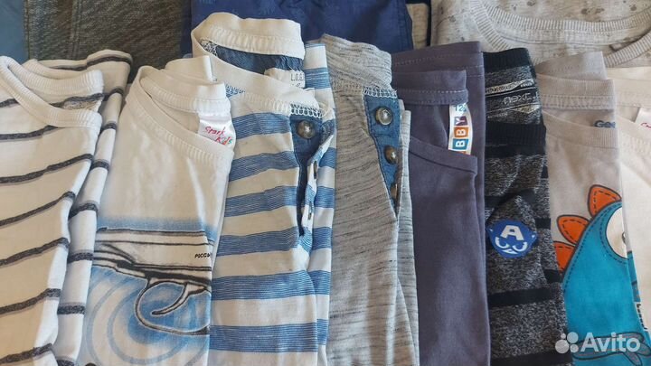 Вещи пакетом на мальчика 116-122