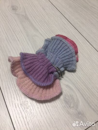 Шапка шарф перчатки комплект зимний женский