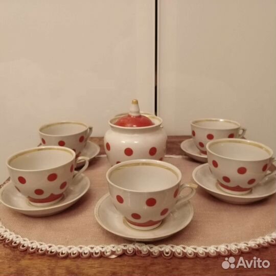 Сервиз чайный Городница СССР