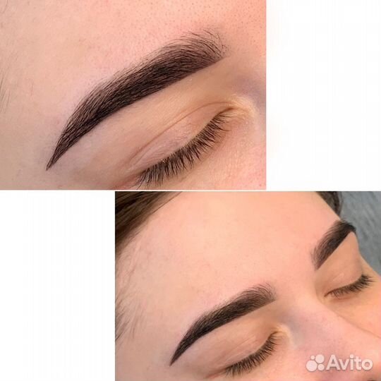 Биотатуаж бровей(окрашивание хной), м. Беломорская