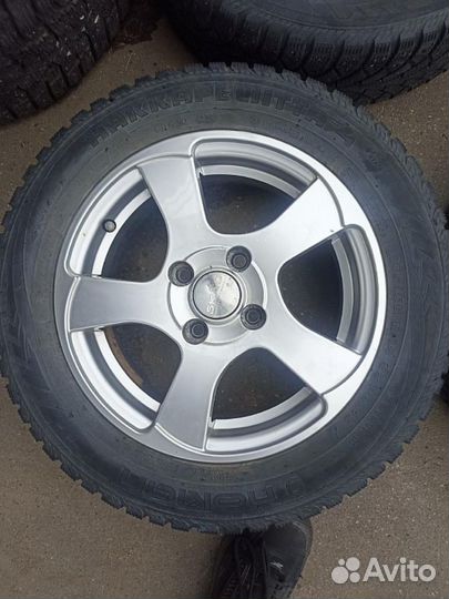 185/60 R14 Nokian Hakkapeliitta 4 Зима Литые R14 pсd:4x100 ет:45 DIA:56.6