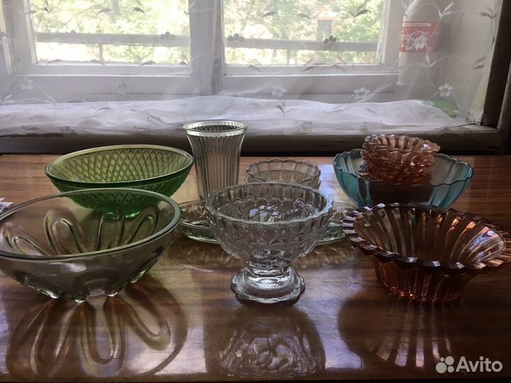 Ваза хрустальная СССР