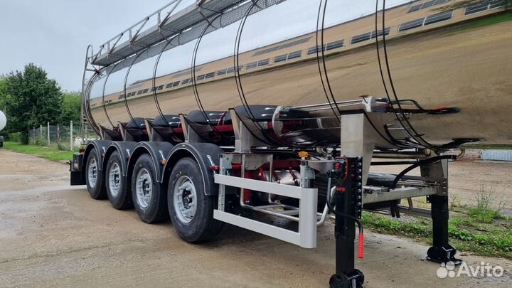 Полуприцеп пищевая цистерна BERGHEL 27000Л 4-осная, 2023